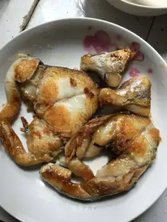 Fried horsefish
