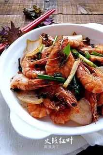 ♪ Purple sour shrimp ♪