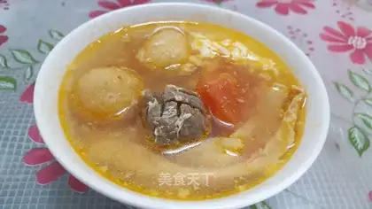Tomatoball soup