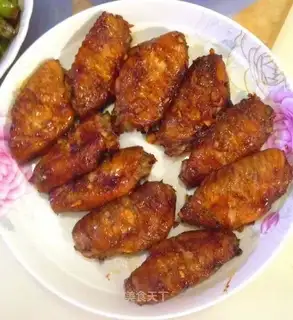 Grinch chicken wings