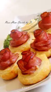Rose ham roll