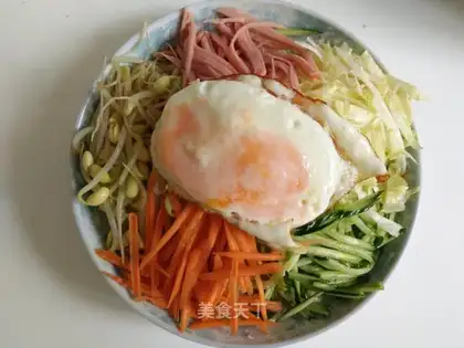 Korean chili with cold noodles