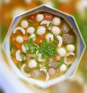 Pumpkinball soup