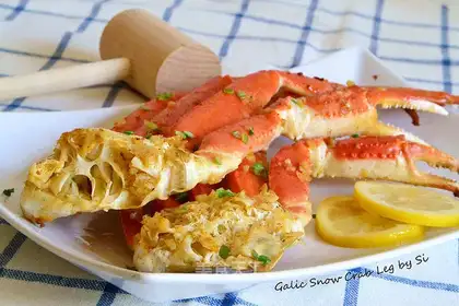 Grinded snow crabs