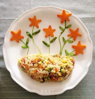 ♪ Flowers, eggs, rice ♪