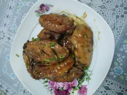 Coke chicken wings