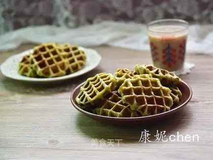 Soybean waffles