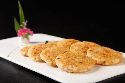 Fried meatloaf