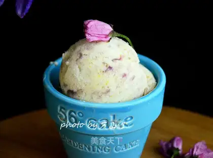 Cherry ice cream