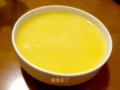 Corn juice congee