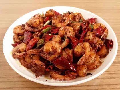 Spicy shrimp