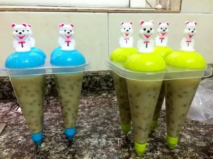 Green Bean Popsicle