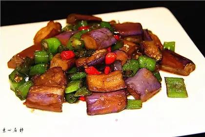 Soo-fried eggplant