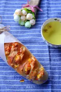A corn sausage stick bag