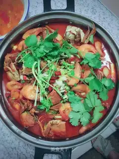Shrimp crab