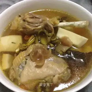 Coconut chicken soup