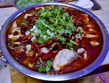 Boiled fish
