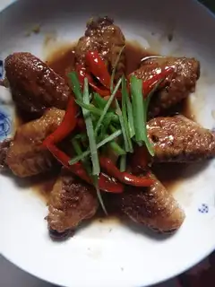 Coke chicken wings
