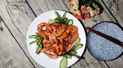 Onion shrimp