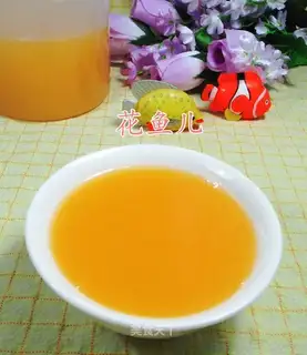 Carrot sticky corn juice
