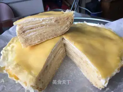 The durian cake