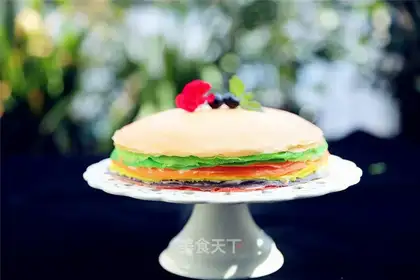 The durian cake