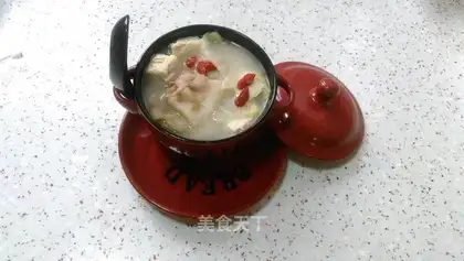 A big cabbage tofu