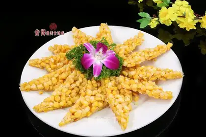 Fried corn