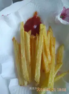 Five minutes of fries