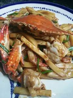 Crab fried cake