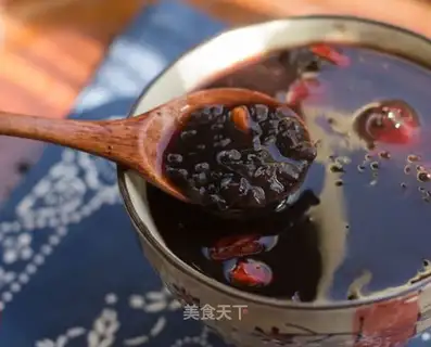 Red sugar, black-tree porridge