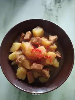 Pork potatoes