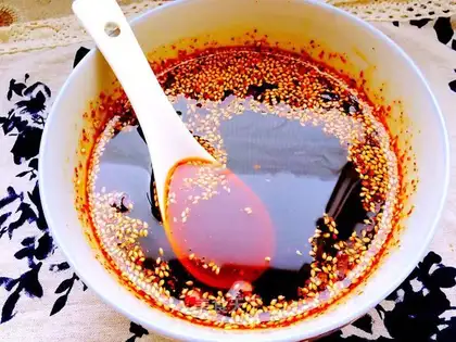 It's homemade red pepper