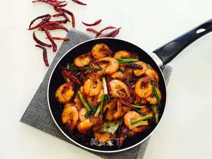 Spicy shrimp