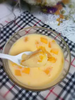 Mango pudding