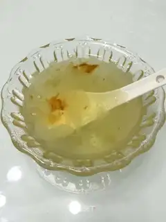 Peach and soap