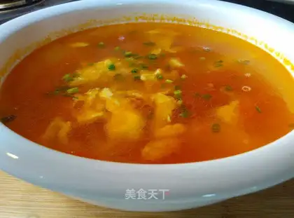 Tomatoe egg soup