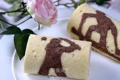 Olympic theme cake roll