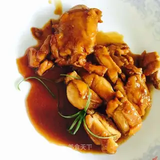 Burn chicken legs