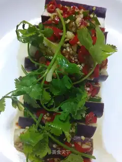Steam eggplant