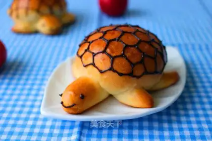 Little turtle coconut bun