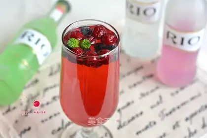 Doubleberry cocktails