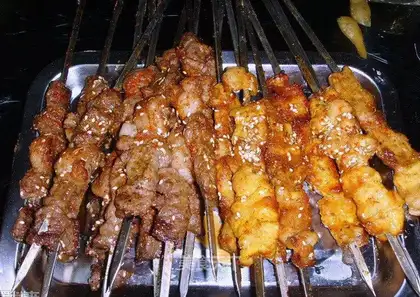 Spicy pork string