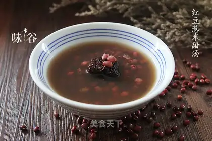 Red bean rice soup