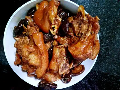 Frozen mushrooms