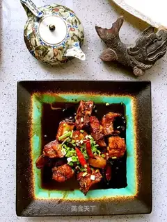Red burn ribs