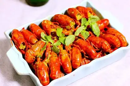 Curry lobster