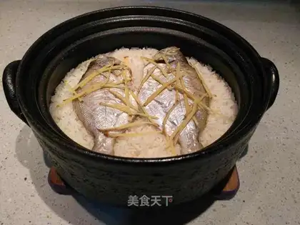 The salted fish rice rice