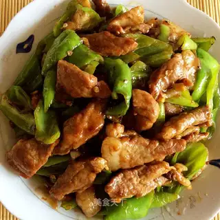 Chili fried meat