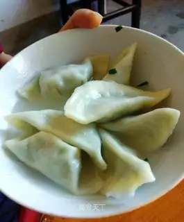 Delicious breakfast - dumplings